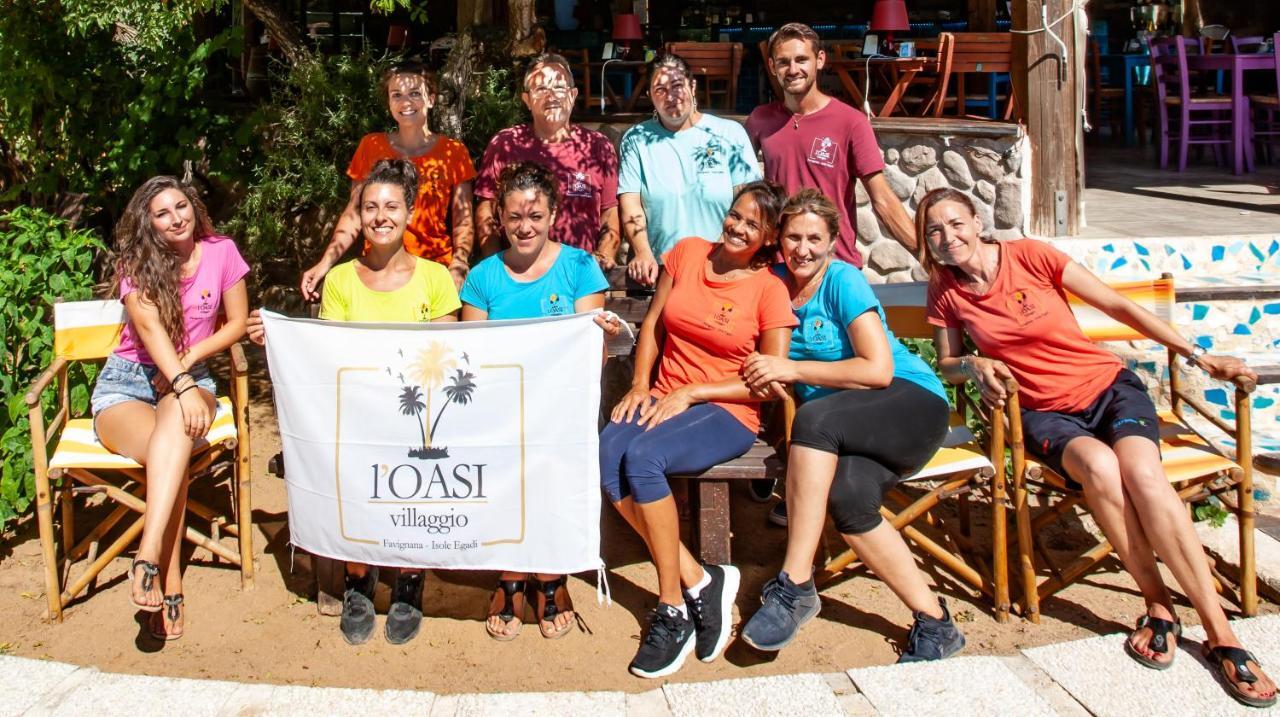 L'Oasi Villaggio Albergo ファヴィニャーナ エクステリア 写真